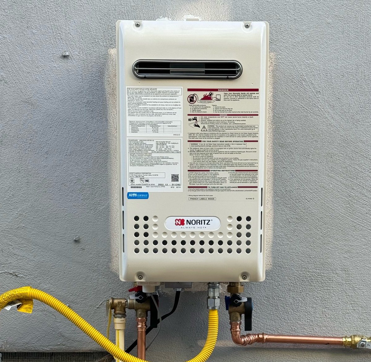 Tankless Water Heater Replacement in El Cajon, CA